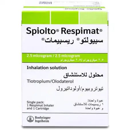 Spiolto Respimat 2.5/2.5 Mcg Inhalation Solution