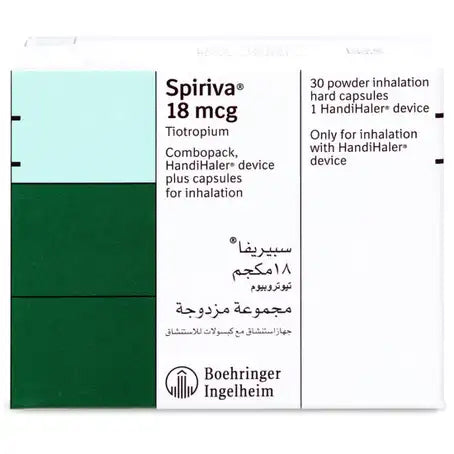 Spiriva 18 Mcg Inhalation Capsule 30 Pcs