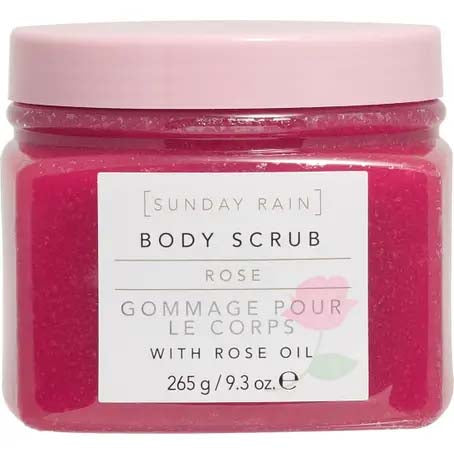 Sunday Rain Rose Body Scrub