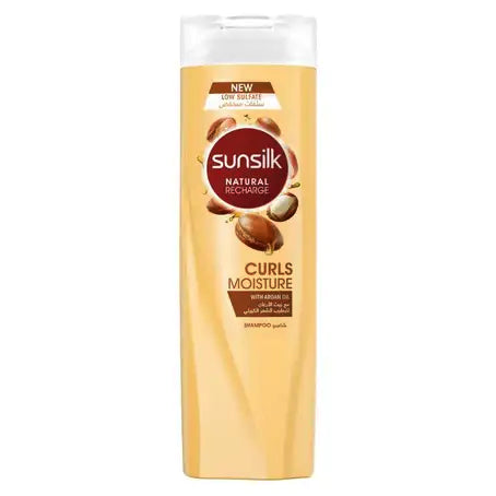 Snsilk Shampoo with Argan Oil for Curl 400ml