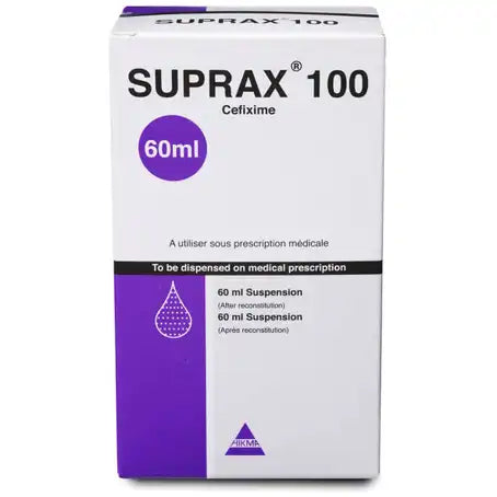 Suprax 100 mg Suspension 60 ml