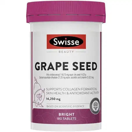 Swisse Grape Seed 14,250 mg 180 Tablets