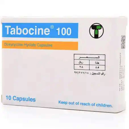 Tabocine 100 mg Capsule 10 Pcs