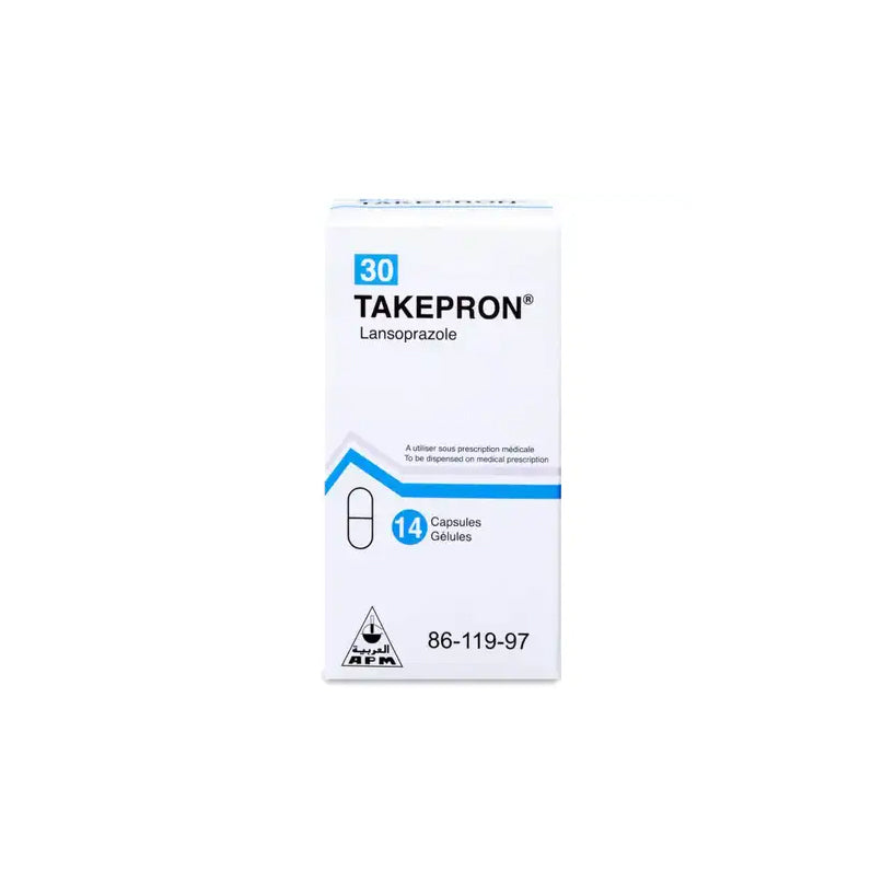 Takepron 30 mg Capsule 14 Pcs