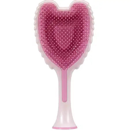 Tangle Angel Prof2 Hair Brush Glossy White Pink Bristle 22149