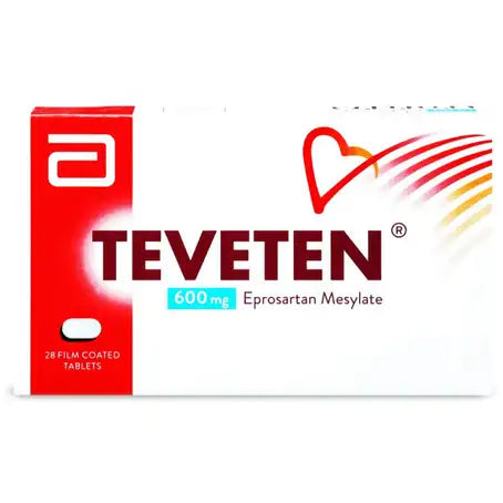 Teveten-Plus 600/12.5 mg Tablet 28 Pcs