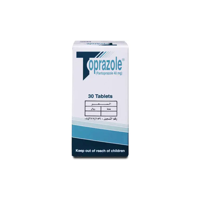 Toprazole 40 mg Tablet 30 Pcs