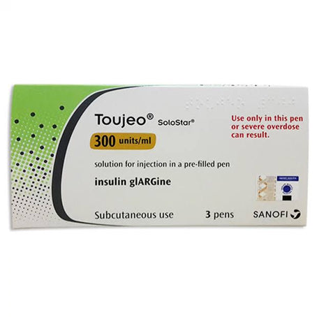 Toujeo 300 IU by ml 5 Pre-Filled Pen (Refrigerator)