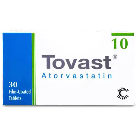 Tovast 10 mg Tablet 30 Pcs