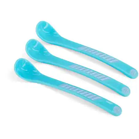 Twistshake 3x Feeding Spoon 4+m Pastel Blue