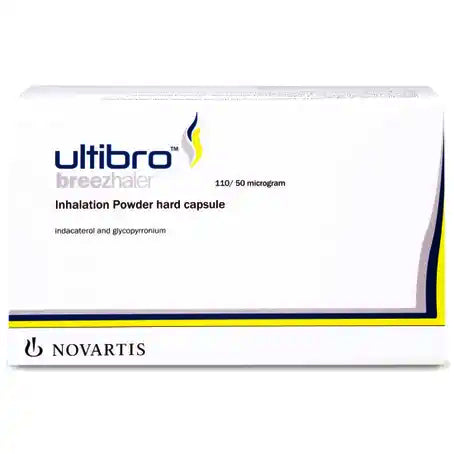 Ultibro 110 by 50mcg 30 Inhalation Capsules