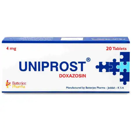 Uniprost 4 mg Tablet 20 Pcs