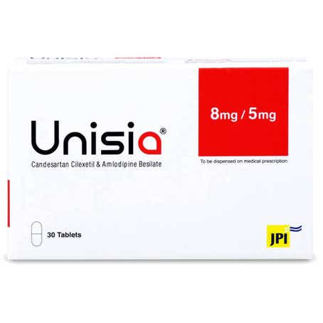 Unisia 8 by 5 mg 30 Tablet