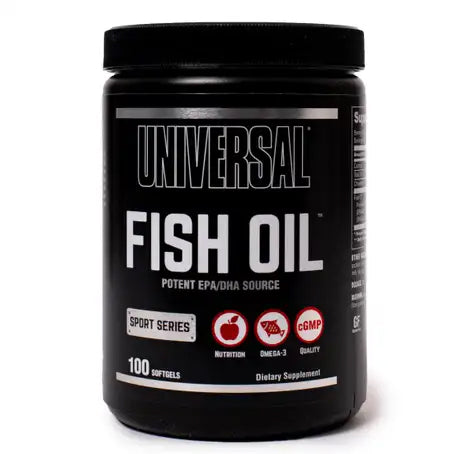 Universal Nutrition Fish Oil 1200 mg 100 Softgels