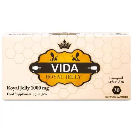 VIDA Royal Jelly 1000 mg 30 Capsules