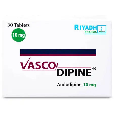 Vascodipine 10 mg Tablet 30 Pcs