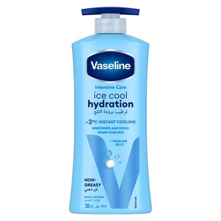 Vaseline Body Lotion Ice Cool Hydration - 725 ML