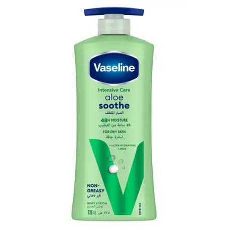 Vaseline Intensive Care Body Lotion with Aloe Soothe 725 ml