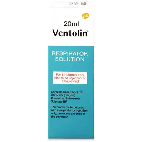 Ventolin 0.05% Inhaler Solution 20ml