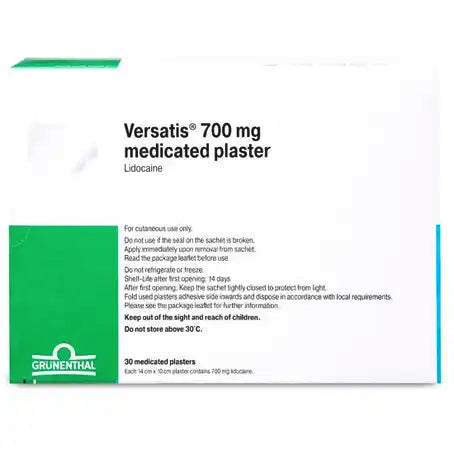 Versatis 5% Medicated Plaster