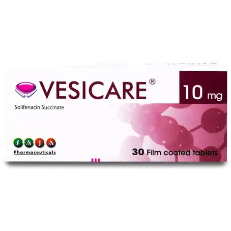 Vesicare 10 mg Tablet 30 Pcs