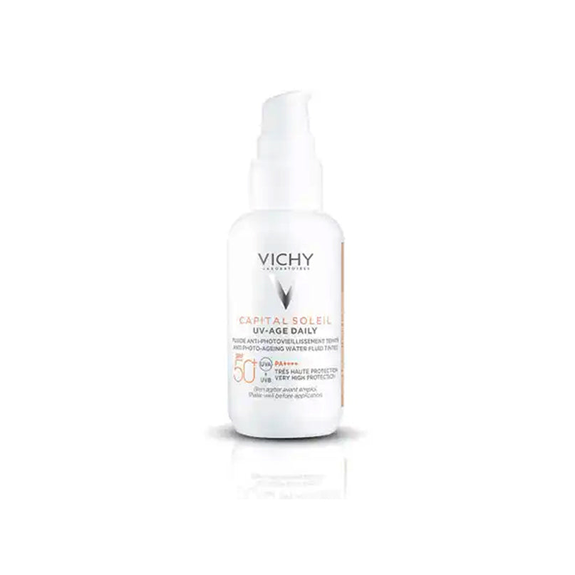 Vichy Capital Soleil UV - Age Daily Tinted Anti-Aging Fluid SPF 50+ with Niacinamide (40ml)