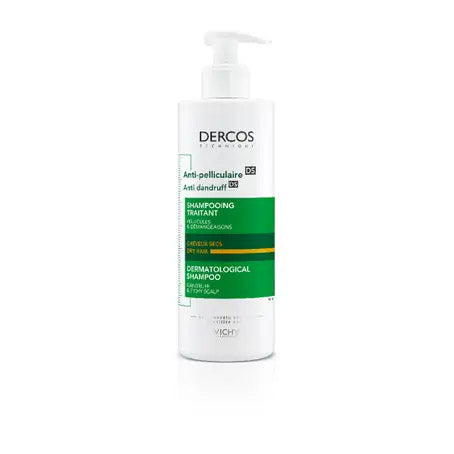 Vichy Dercos Anti-Dandruff Shampoo for Dry Hair (390ml)