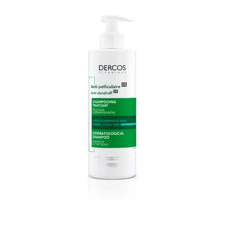 Vichy Dercos Anti-Dandruff Shampoo for Normal to Oily Hair (390ml)