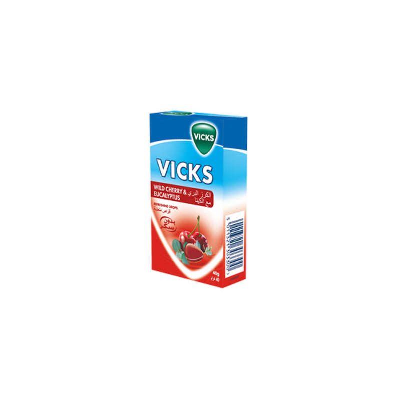 Vicks Lozenge 40 gm Cherry-Sugar-Free