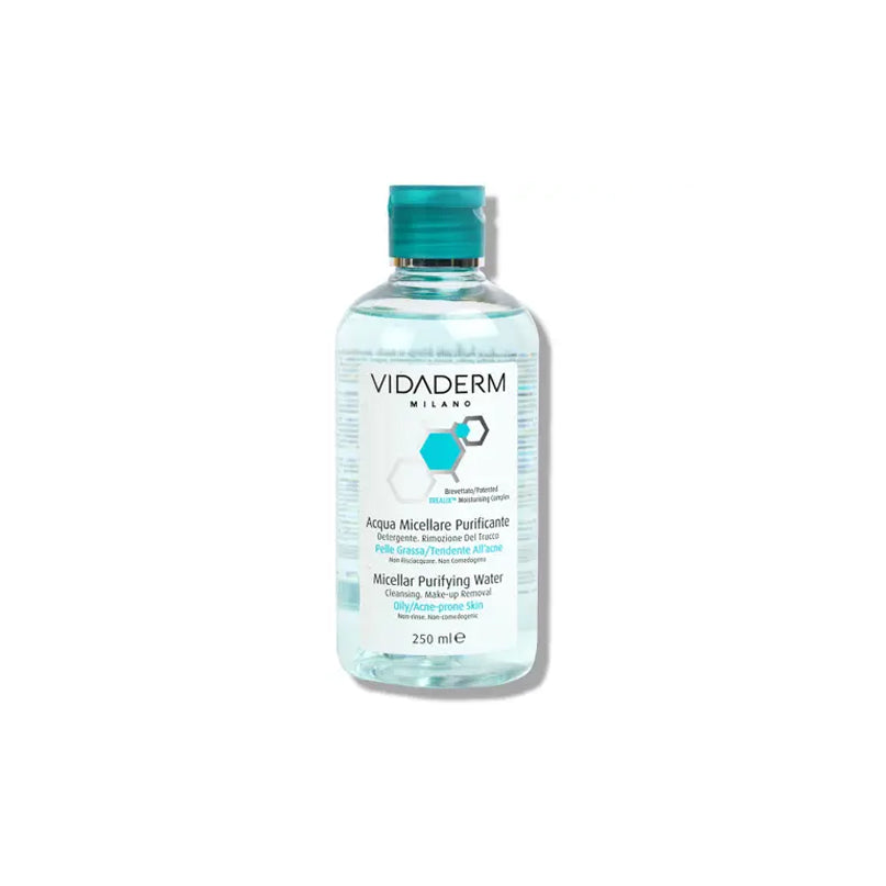 Vidaderm Micellar Purifying Water Oily Skin 250ml