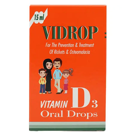 Vidrop Vitamin D 2800 IU 15ml Oral Drops