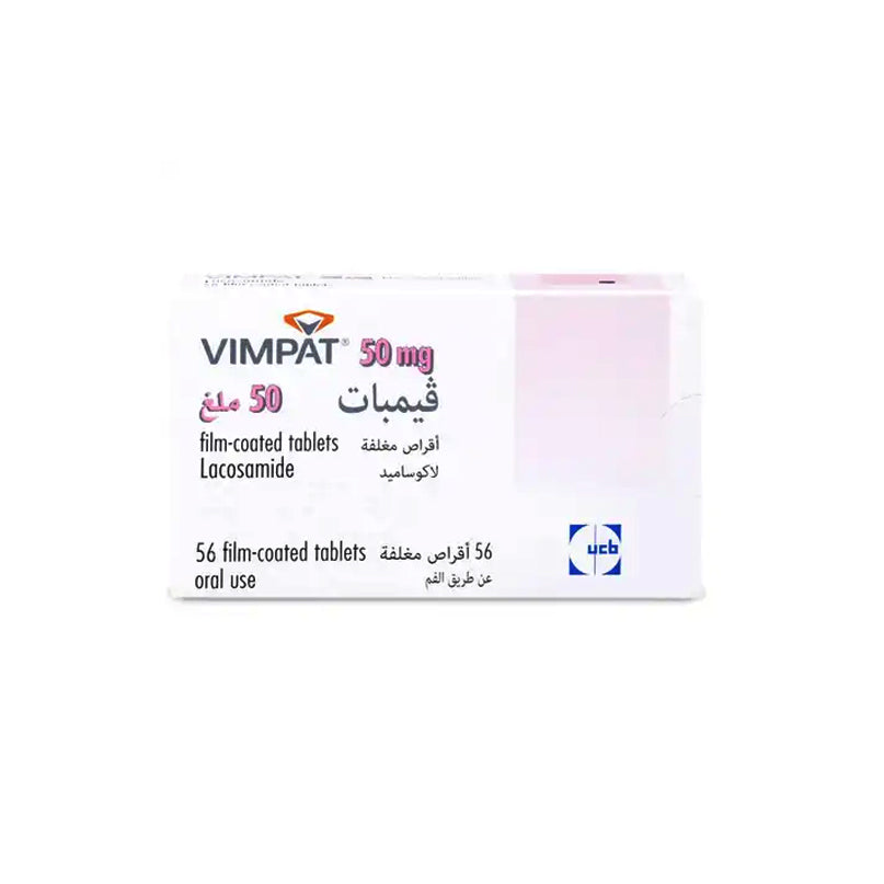 Vimpat 50 mg 56 Tablet