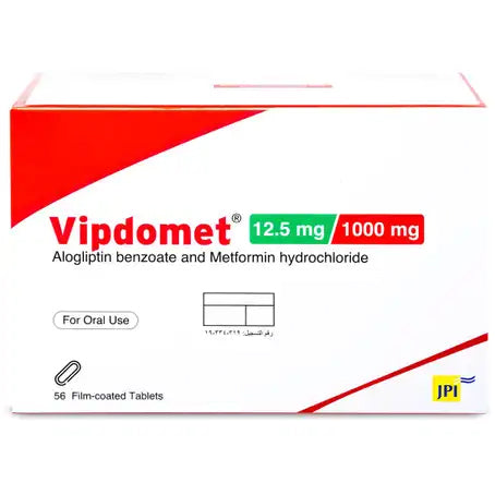 Vipdomet 12.5 by 1000 Mg 56 Tablets