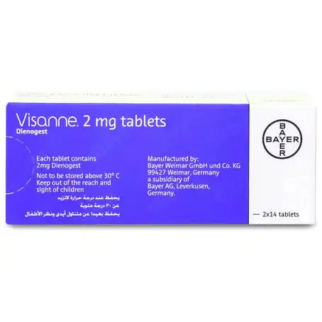 Visanne 2 mg Tablet 28 Pcs