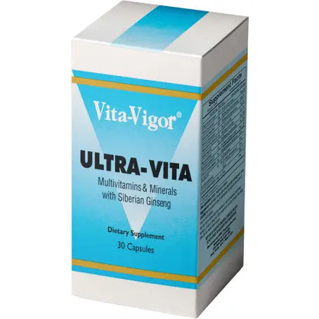 Vita-Vigor Ultra Vita Multivitamin & Multimineral 30 Capsules