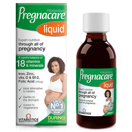 Vitabiotics, Pregnacare Liquid, 200 ml