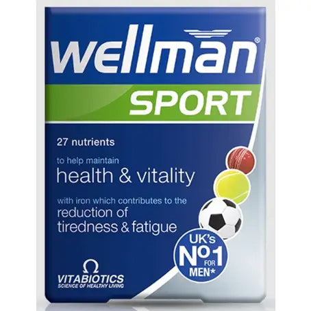 Vitabiotics, Wellman Sport, 30 Capsules