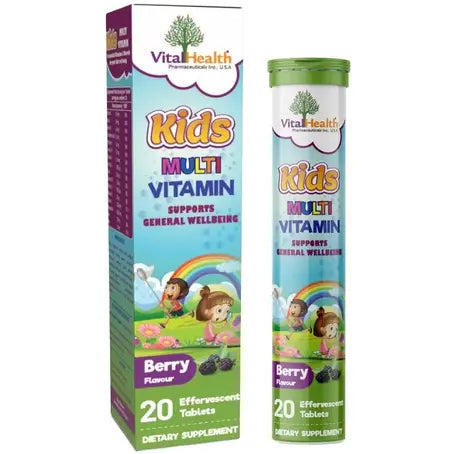 Vital Health Kids Multivitamin Berry Flavour 20's