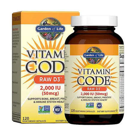 Vitamin Code Raw Vitamin D 2000 IU 120 Capsules