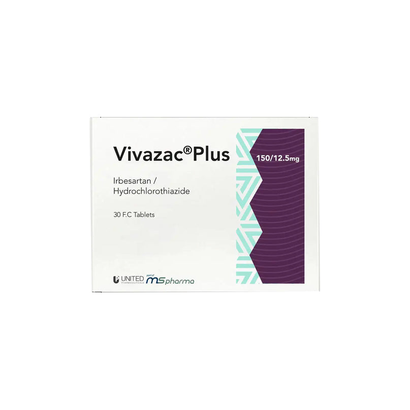 Vivazac Plus 150mg/12.5mg 30 Tablet