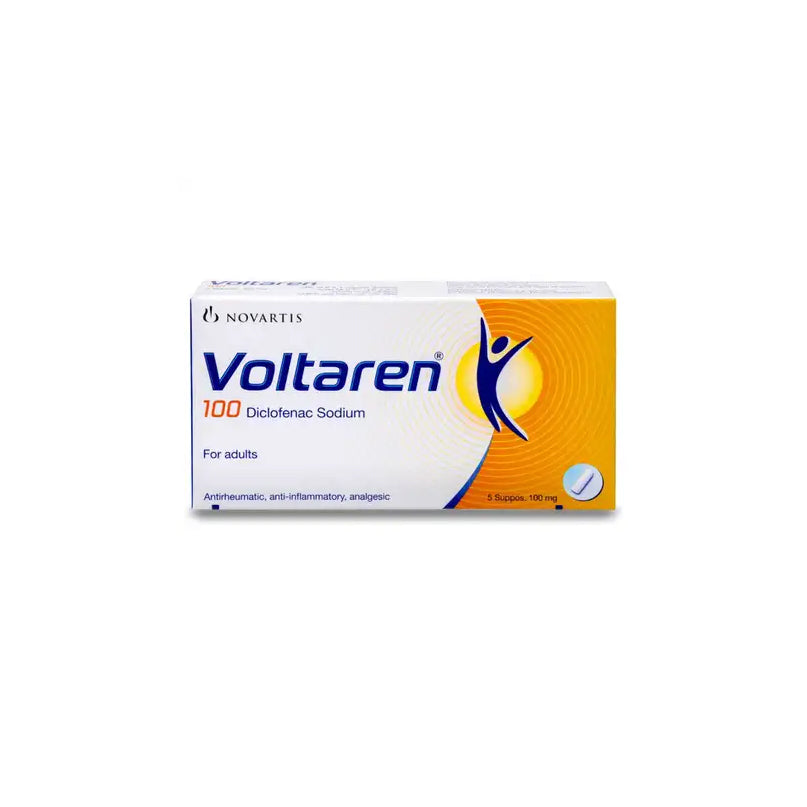 Voltaren 100mg Suppository 5 Pcs