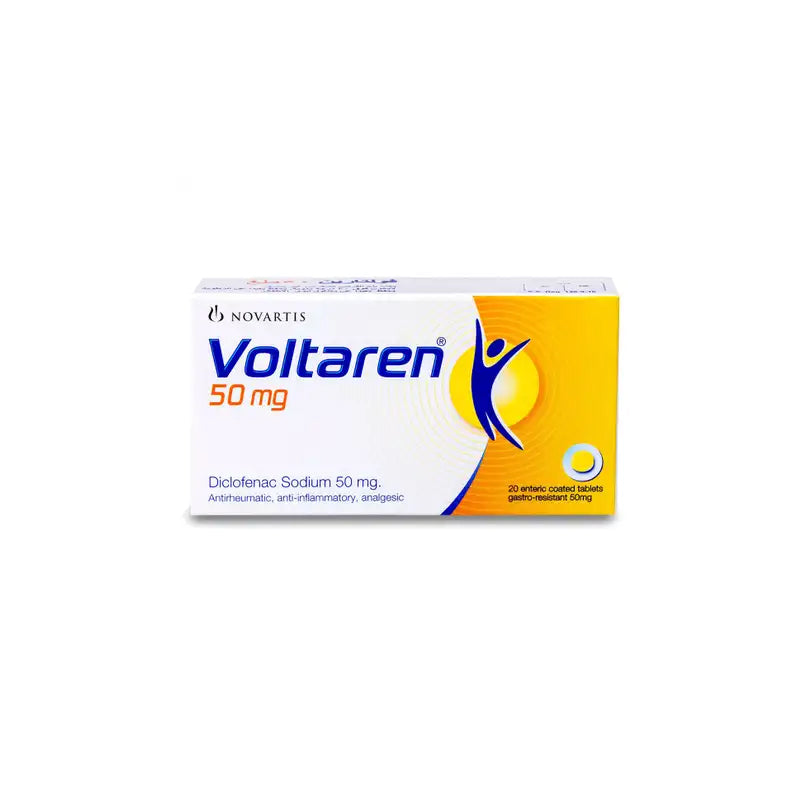 Voltaren 50 mg Tablet 20 Pcs