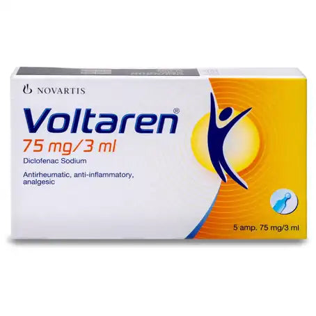 Voltaren 75 mg Ampoule 5pcs 3 ml