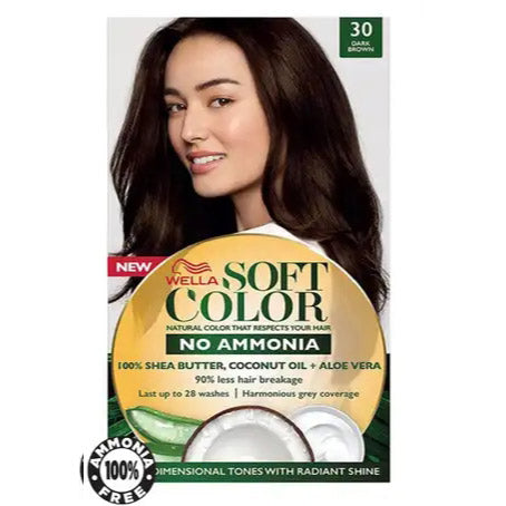 Wella Soft Color Kit 30 Dark Brown