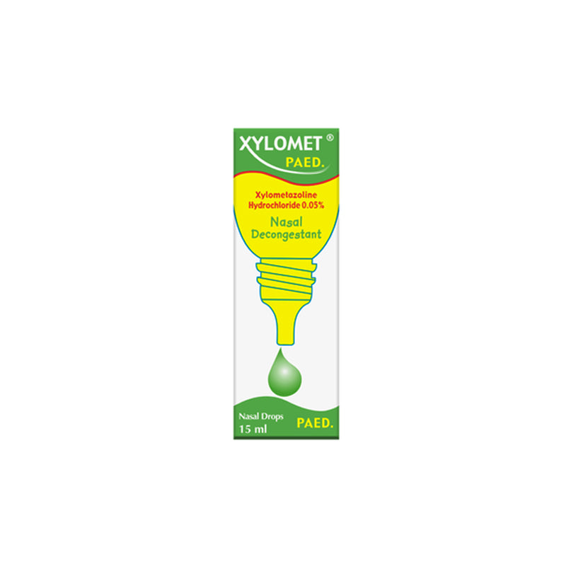 Xylomet 0.05% Nasal Drop 15 ml Children