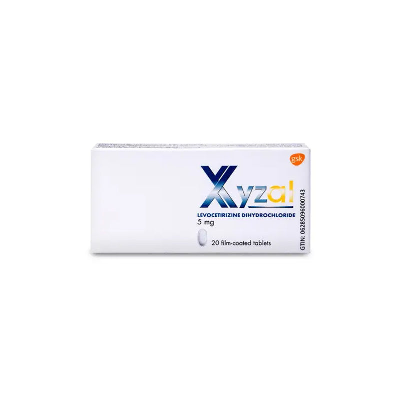 Xyzal 5 mg Tablet 20 Pcs