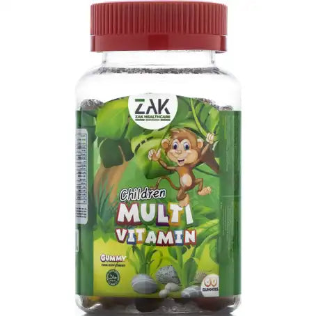 ZAK Children Multivitamin 60 Gummies