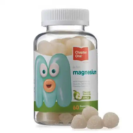 Zahler Chapter One Magnesium 100 mg 60 Apple Gummies