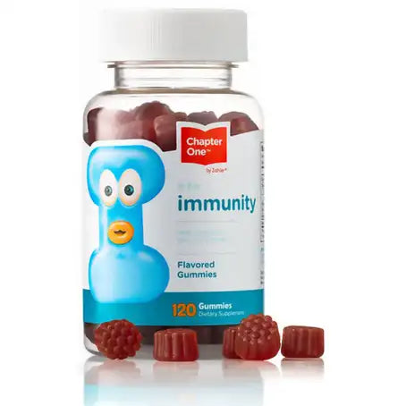 Zahler Chapter One Vitamin C, Zinc, and Elderberry for Immunity 120 Gummies