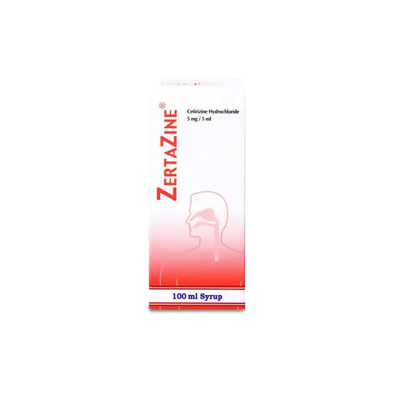 Zertazine 5 mg/5ml Syrup 100 ml